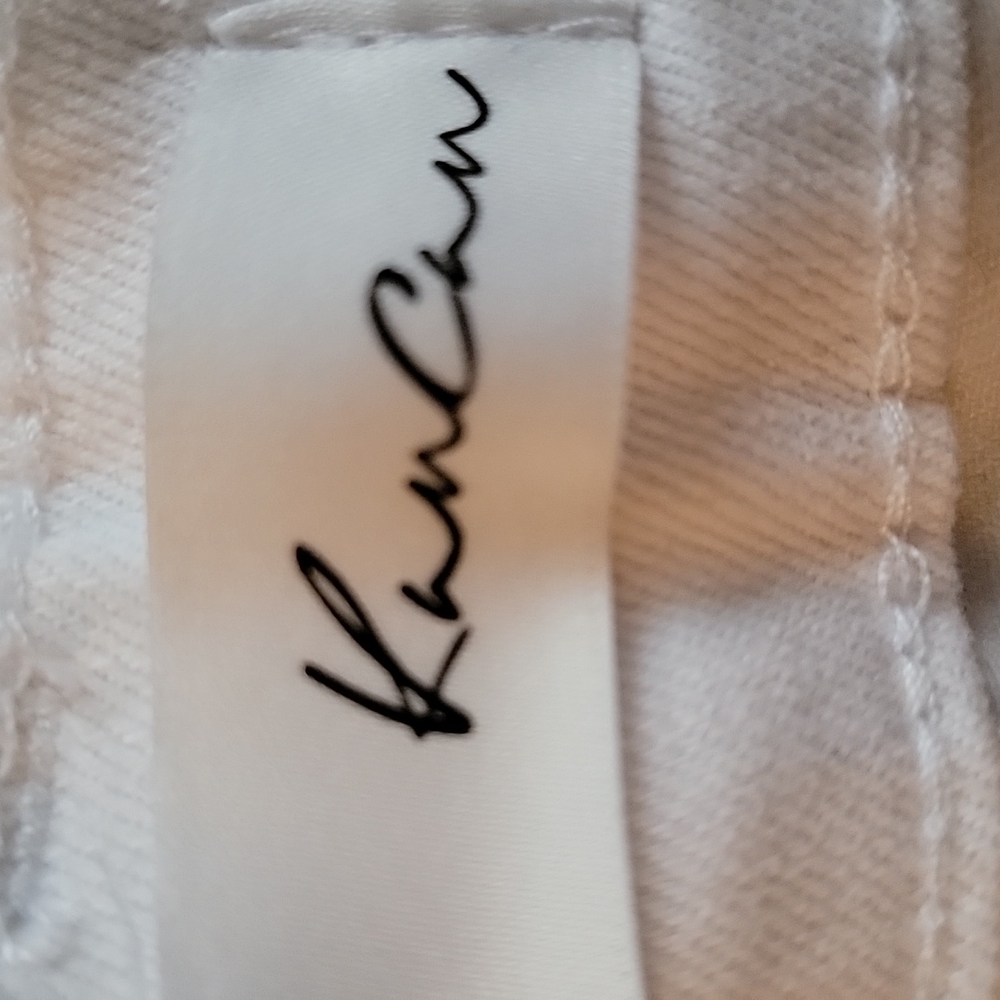 White skinny Kancan jeans